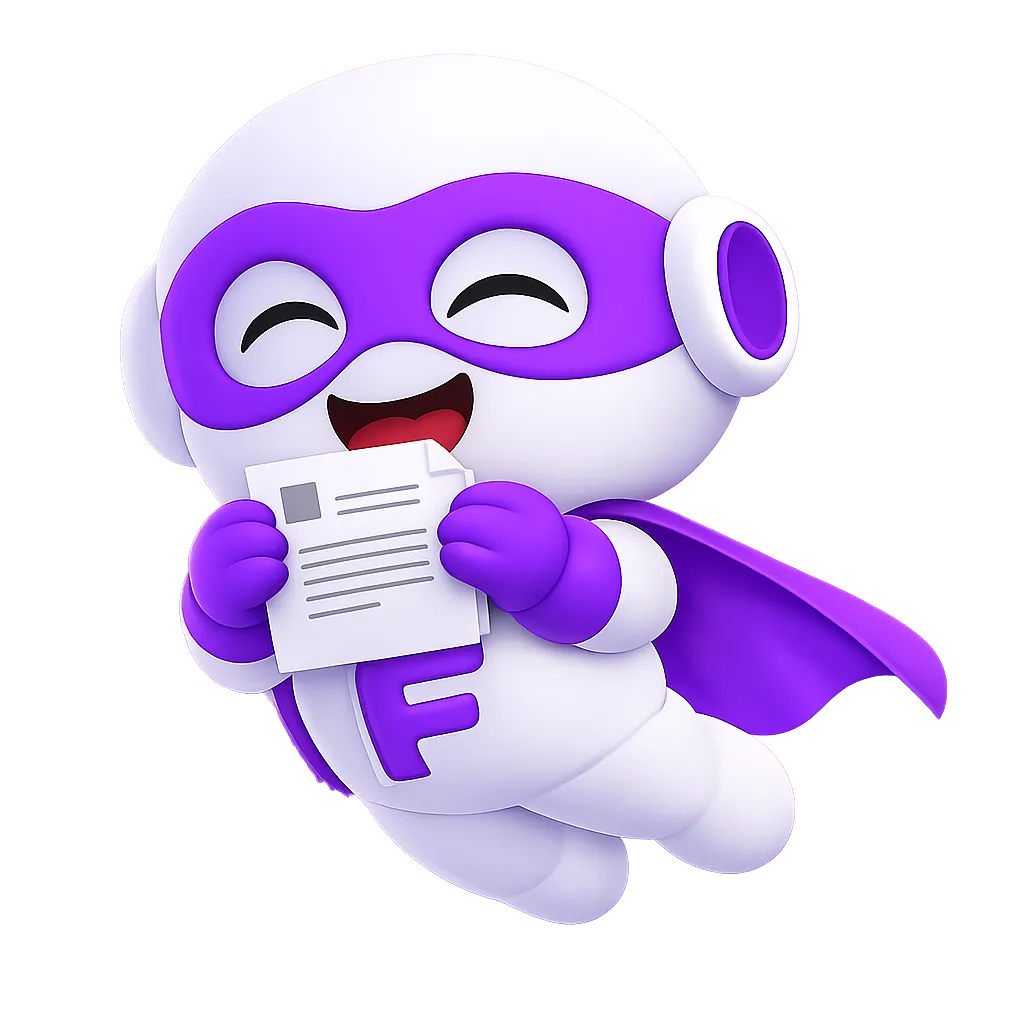 Friday Webs mascotte