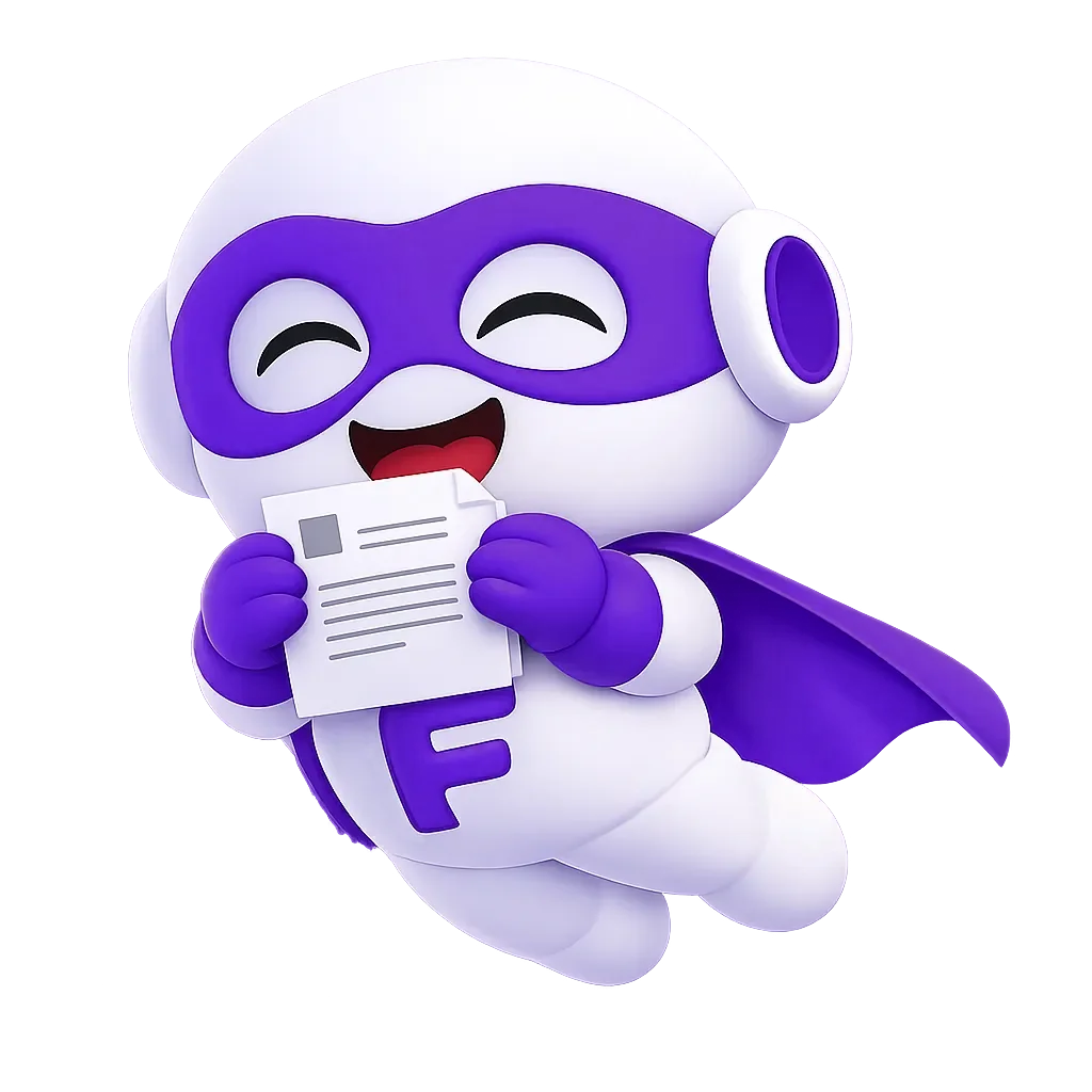 Friday Webs mascotte