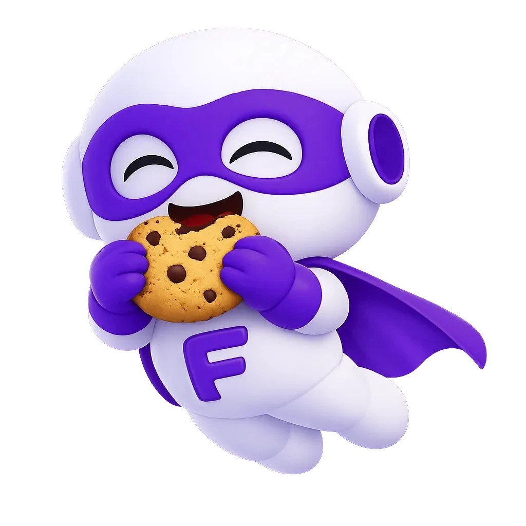 Friday Webs mascotte