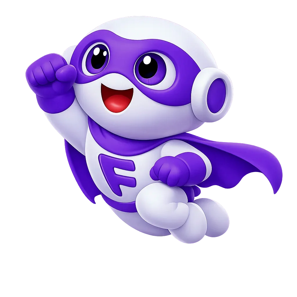Friday Webs mascotte