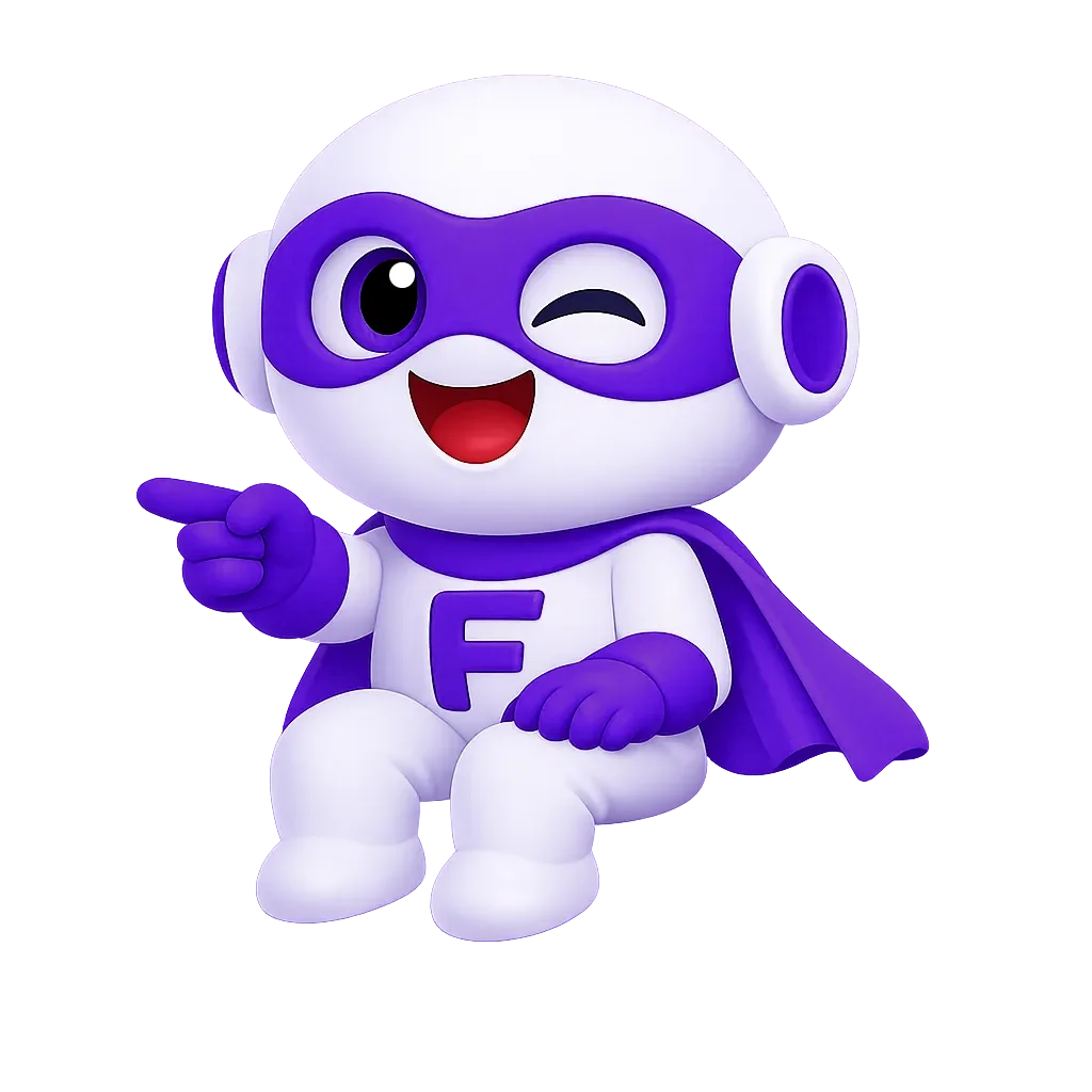 Friday Webs mascotte